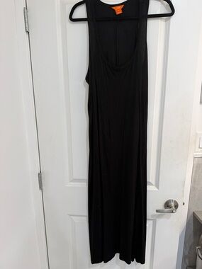 Joe Fresh Black Sleeveless Maxi Dress